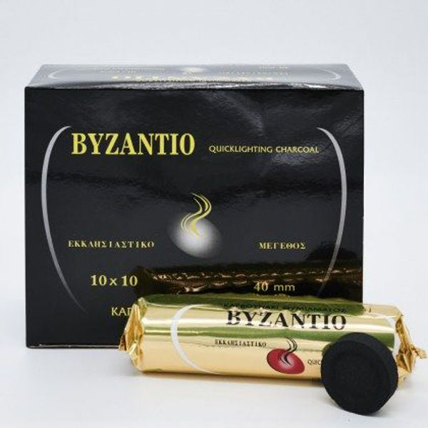 "Byzantio" Charcoal: The Ember of Tradition