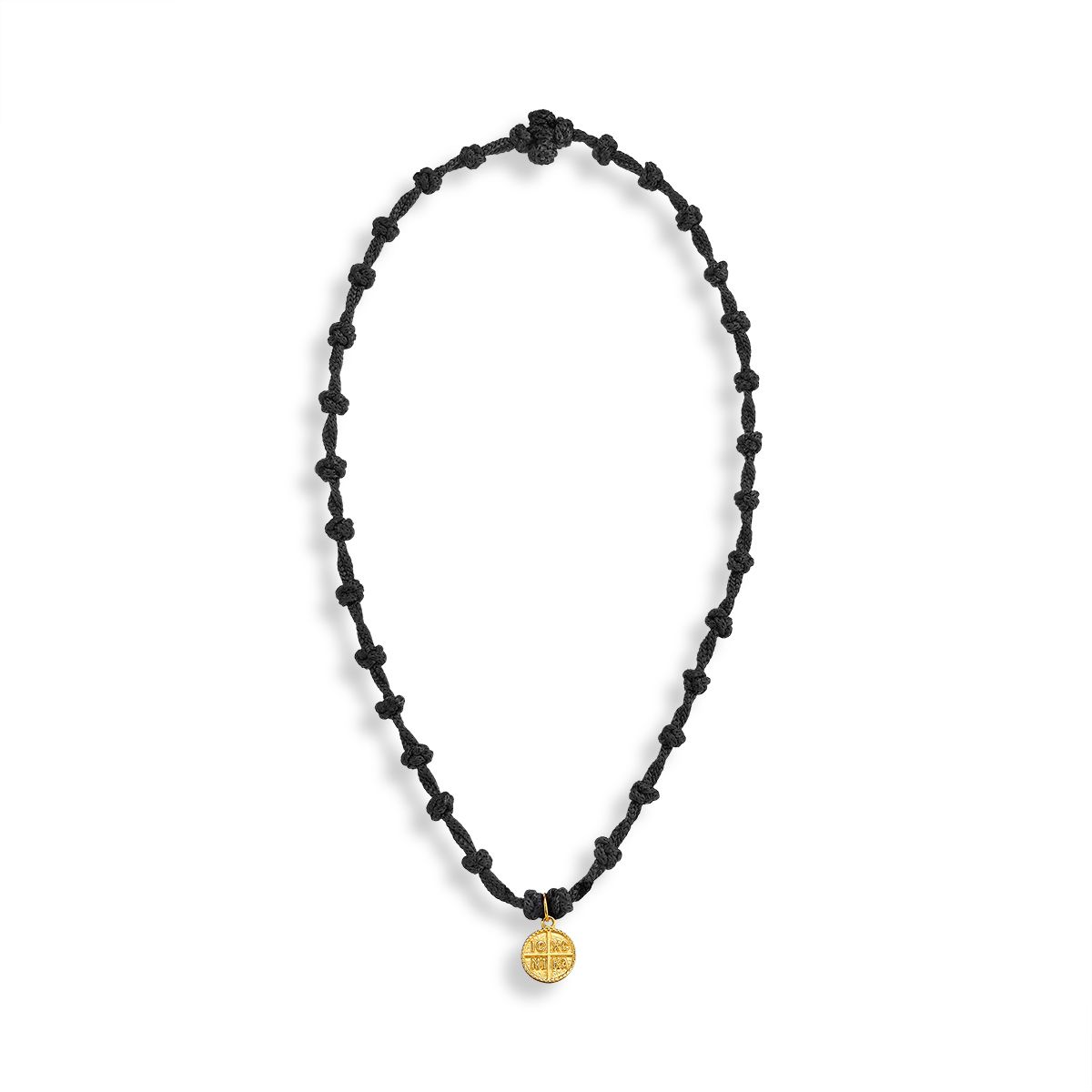 Handmade 33-Knot Prayer Bracelet | Soft-Knit with Icons