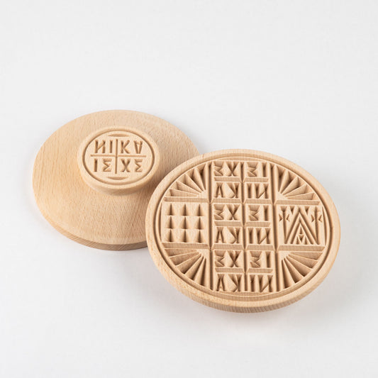 Deep-Carved Wooden Prosphoron Seal