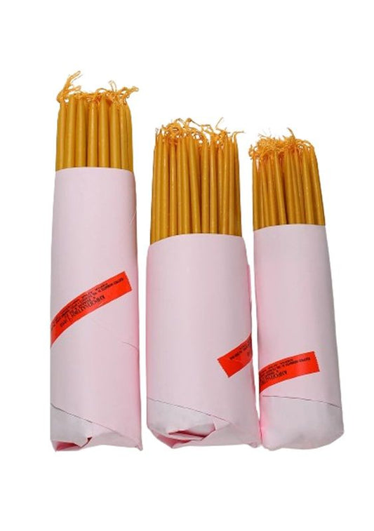 Candle made of pure beeswax