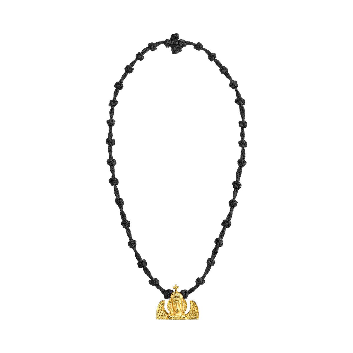 Handmade prayer rope Archangel Michael | Gold-Plated Steel Icons